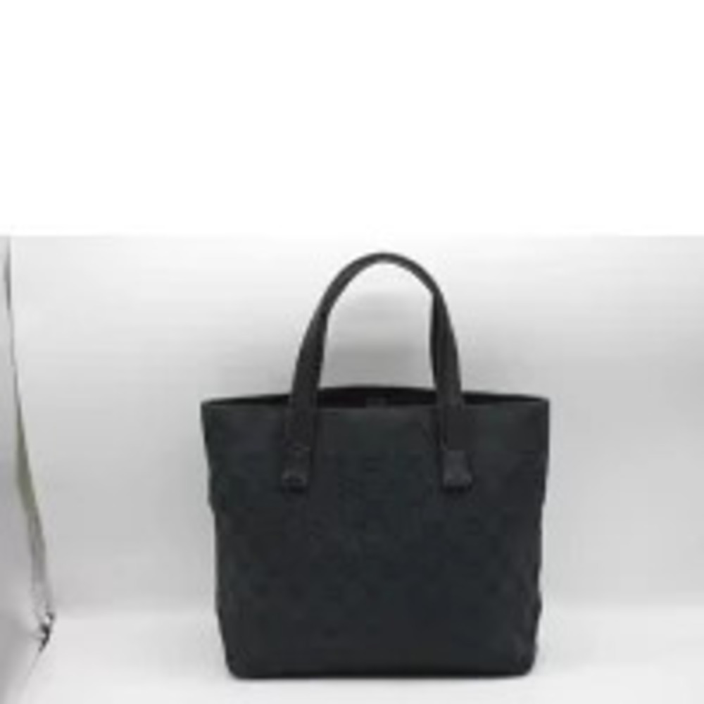 Gucci Pocket Canvas Twin GG AB Handbag Leather